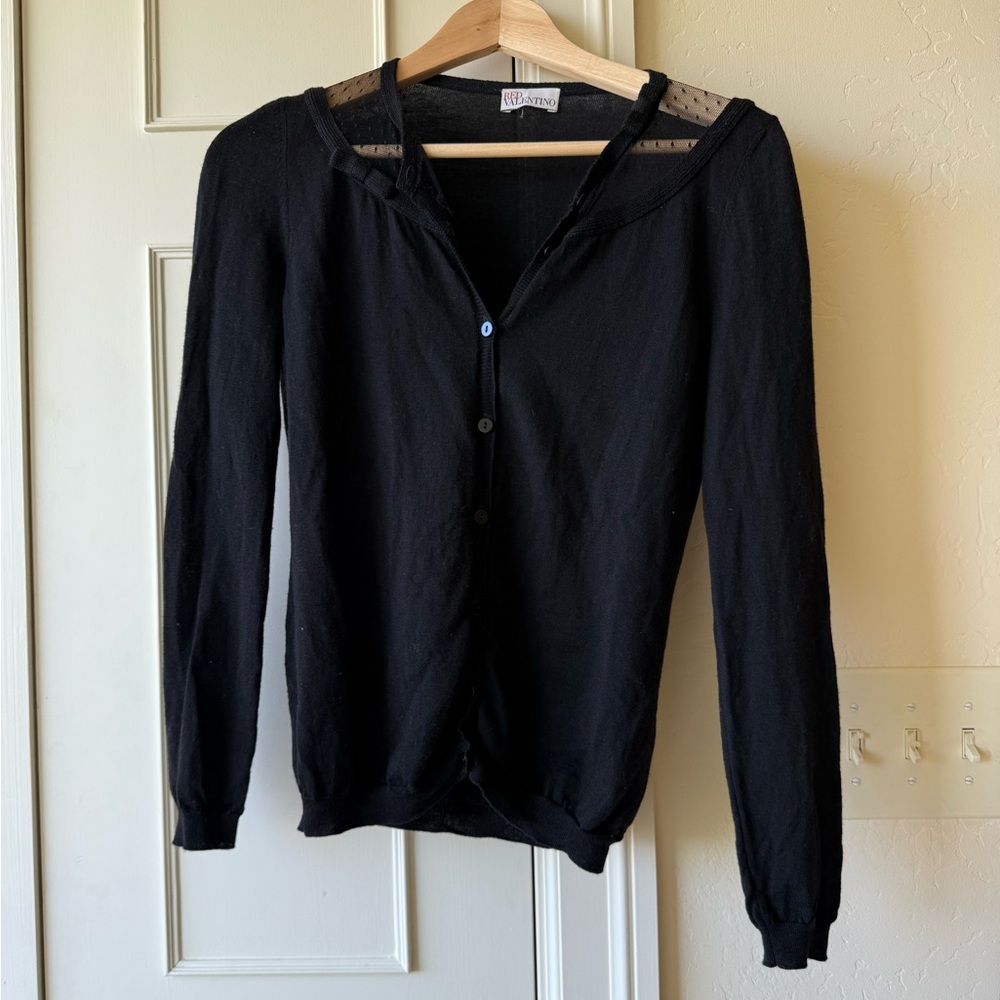 Red Valentino Wool Cardigan Size S